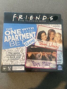 Friends The One With The Apartment Bet Board Game Sealed 2020 Cardinal